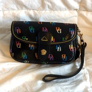 Dooney & Bourke multicolor wristlet